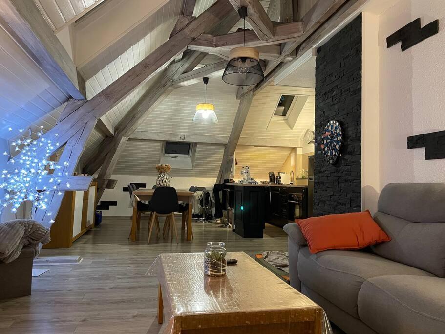 Апартаменты Loft Avec Jardin Corcieux Экстерьер фото
